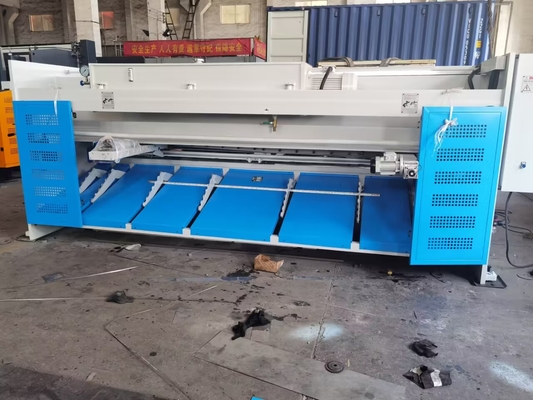 Flaches Stahlblech-Stahlplatten-scherendes Maschinen-Handbuch CNC