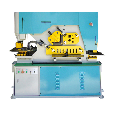 70 80 90 Ton Ironworker Fabrication Machine Hydraulic-Eisen-Arbeitskräfte