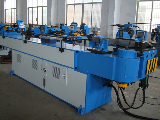 Automatische hydraulische StahlRohrbiegemaschine-automatischer einzelner Kopf