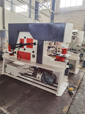 90 Maschinen-Winkel-Eisen-Schere Ton Small Hydraulic Ironworkers Q35y-20 lochende scherende